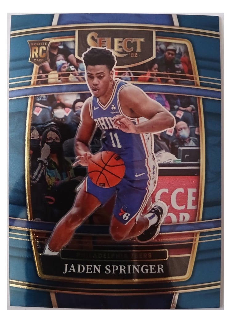 2021-22 Panini Select Base Set Jaden Springer #85 card
