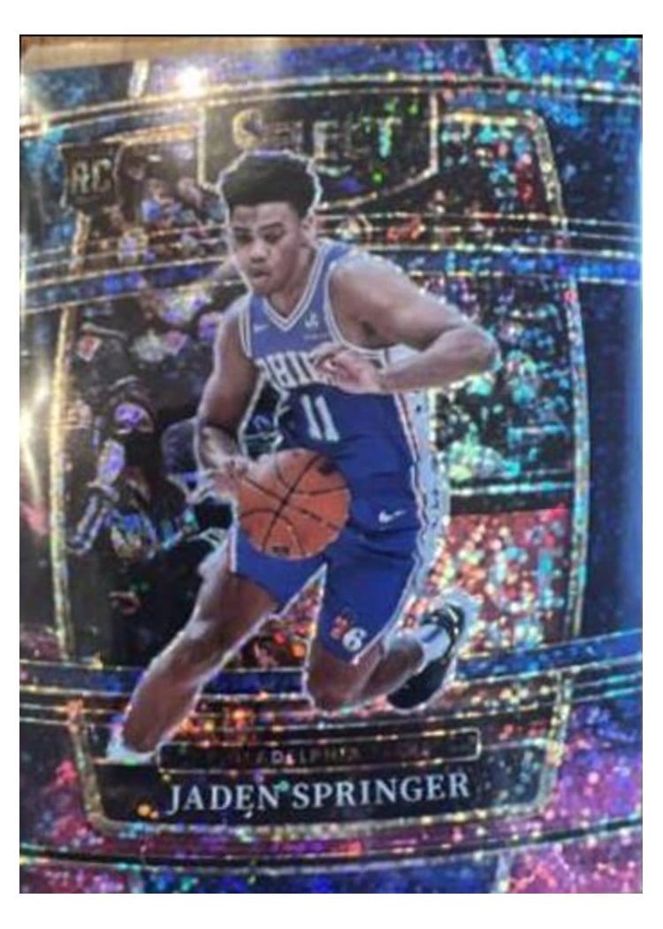 2021-22 Panini Select Base Set Jaden Springer #85 card