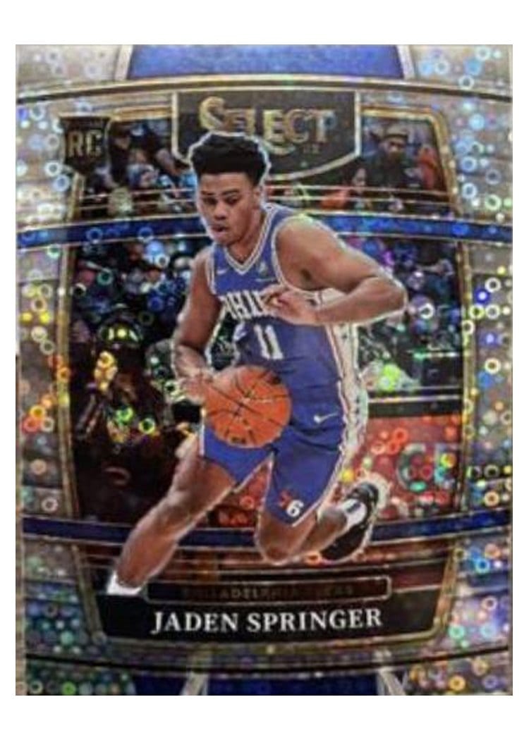 2021-22 Panini Select Base Set Jaden Springer #85 card