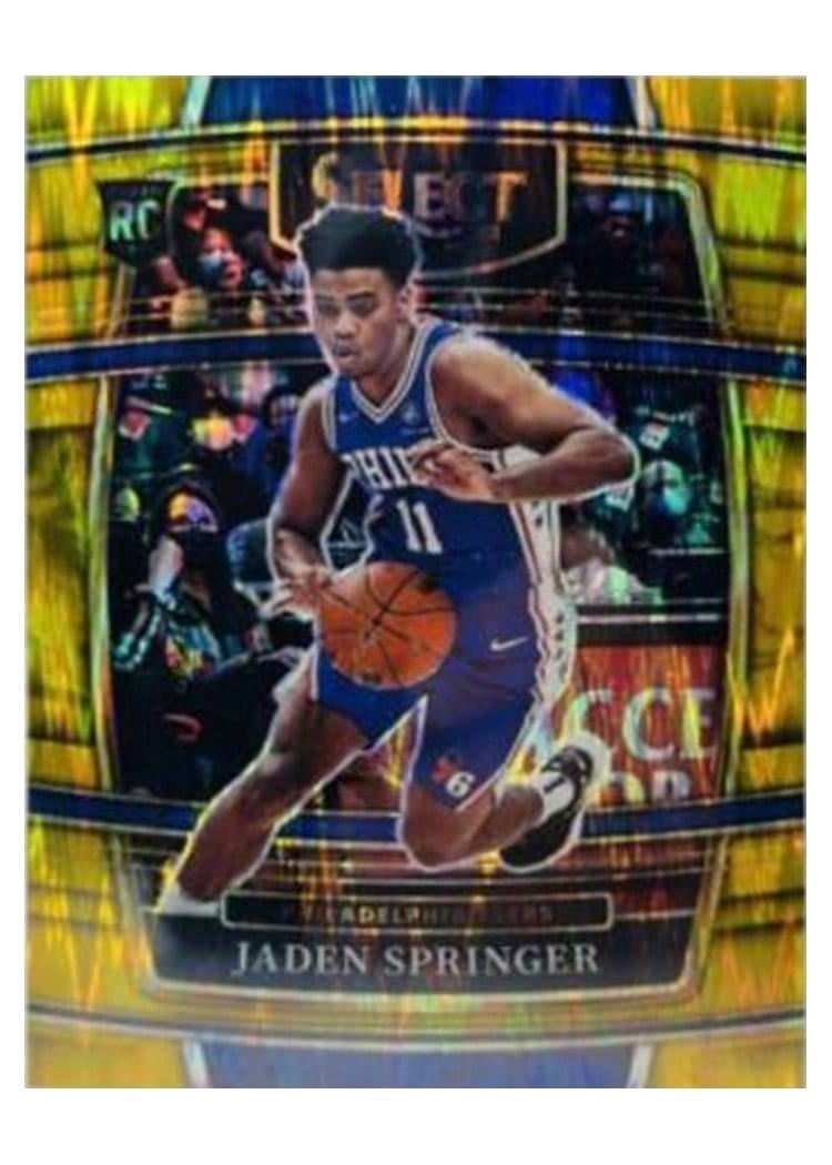 2021-22 Panini Select Base Set Jaden Springer #85 card