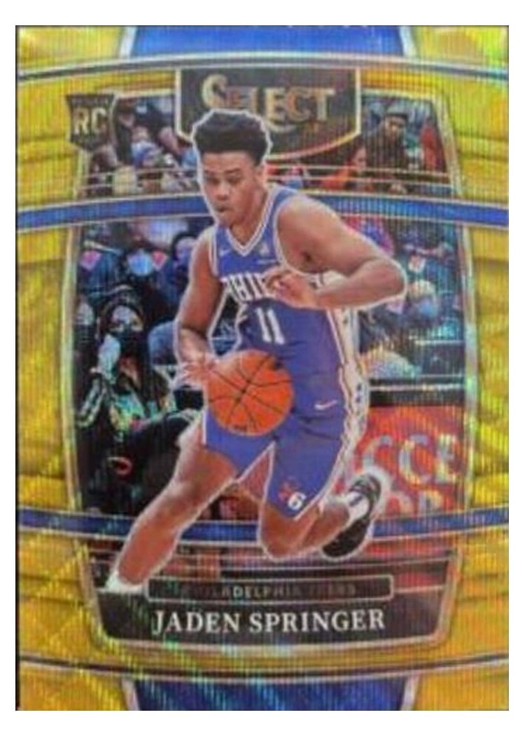 2021-22 Panini Select Base Set Jaden Springer #85 card