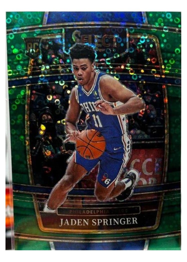 2021-22 Panini Select Base Set Jaden Springer #85 card