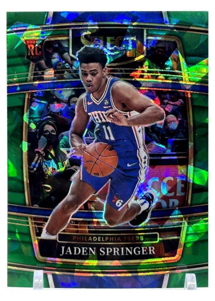 2021-22 Panini Select Base Set Jaden Springer #85 card