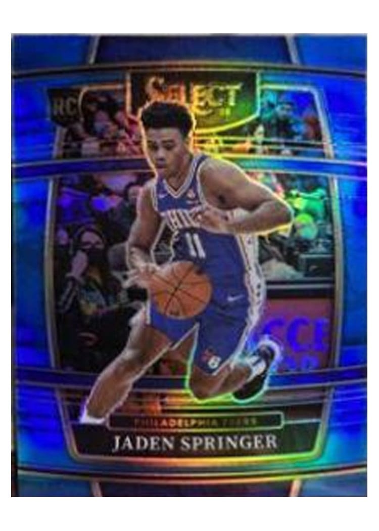 2021-22 Panini Select Base Set Jaden Springer #85 card