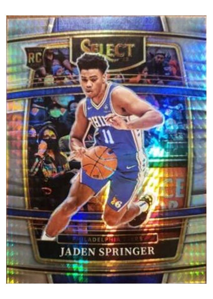 2021-22 Panini Select Base Set Jaden Springer #85 card