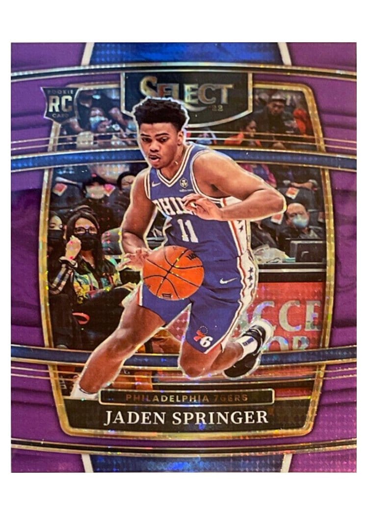 2021-22 Panini Select Base Set Jaden Springer #85 card