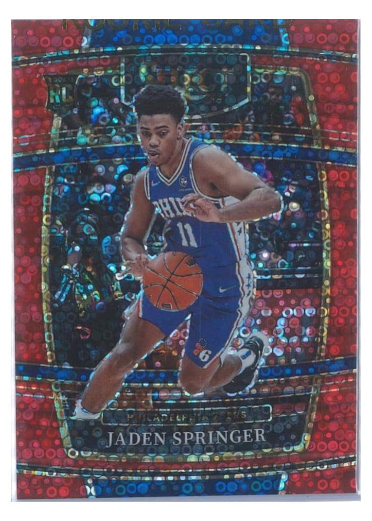 2021-22 Panini Select Base Set Jaden Springer #85 card