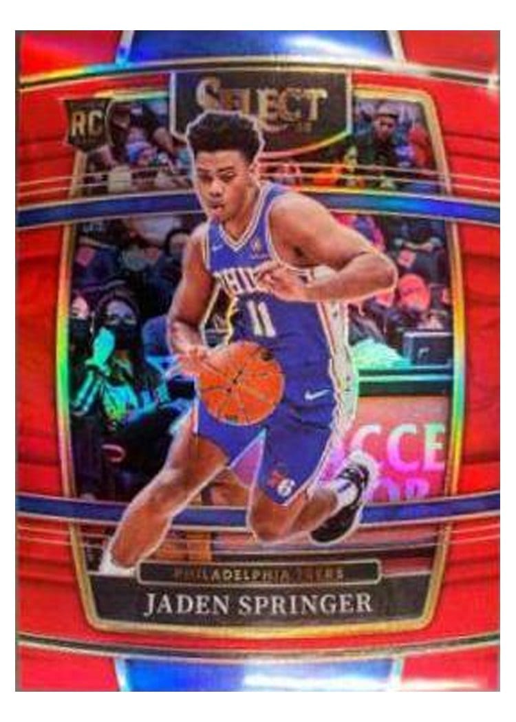 2021-22 Panini Select Base Set Jaden Springer #85 card