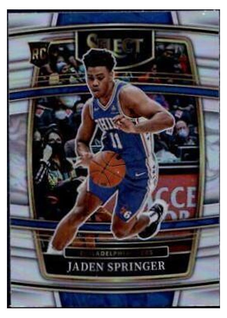 2021-22 Panini Select Base Set Jaden Springer #85 card