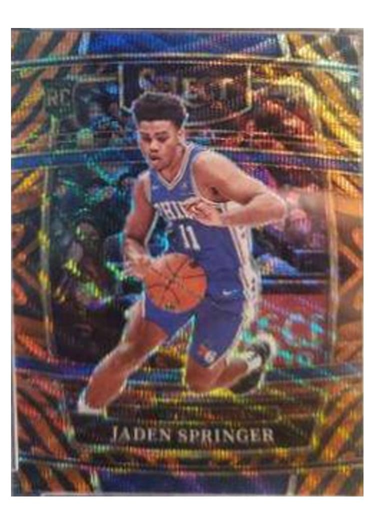 2021-22 Panini Select Base Set Jaden Springer #85 card