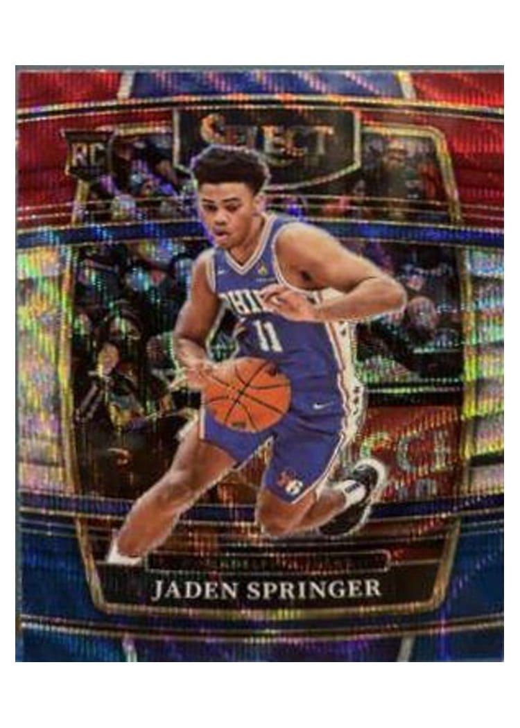 2021-22 Panini Select Base Set Jaden Springer #85 card