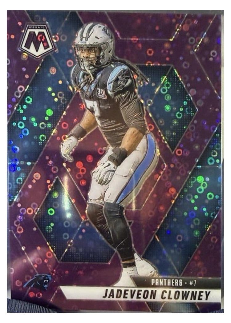 2025 Panini Mosaic Base Set Jadeveon Clowney #163 card