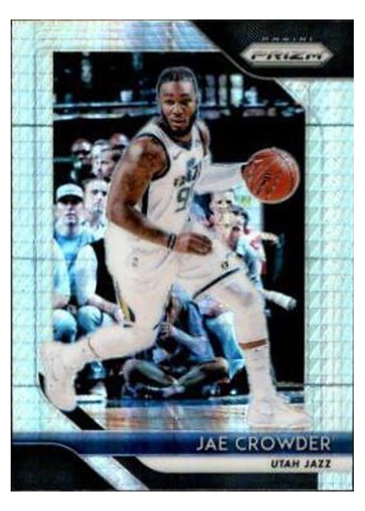 2018-19 Panini Prizm Base Set Jae Crowder #183 card