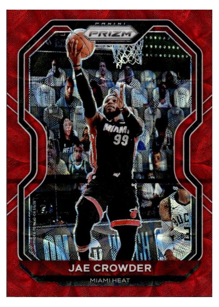 2020-21 Panini Prizm Base Set Jae Crowder #146 card