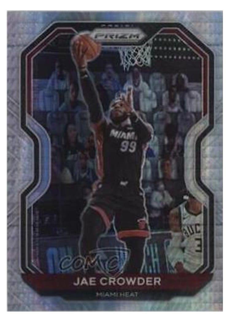 2020-21 Panini Prizm Base Set Jae Crowder #146 card