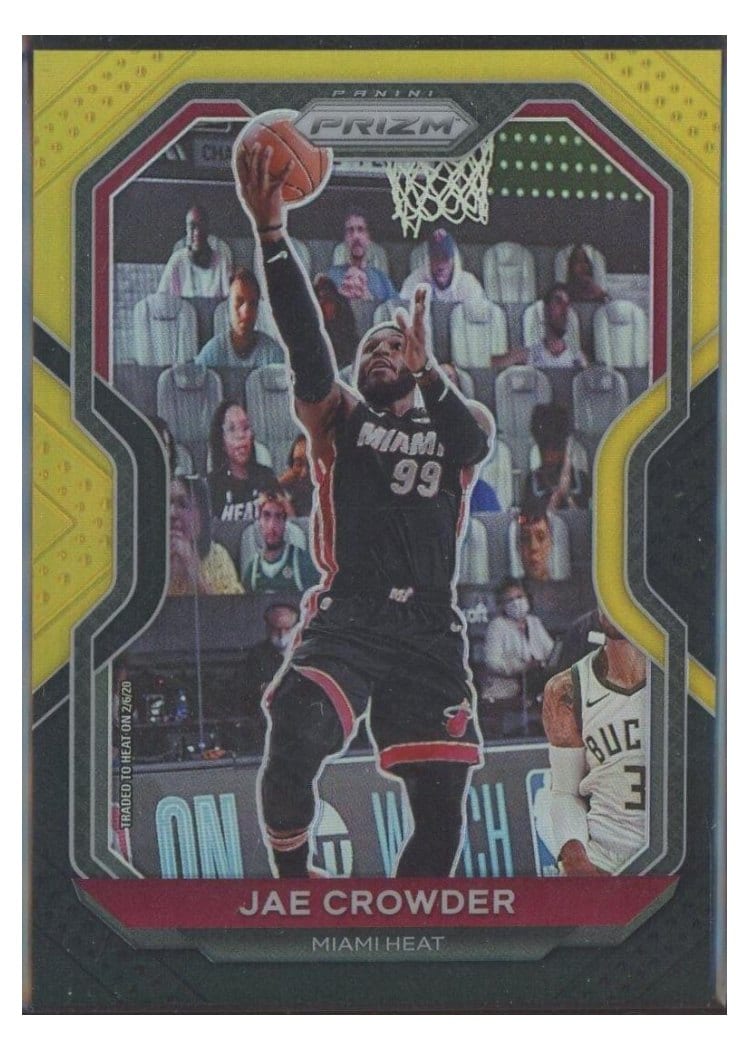 2021-22 Panini Prizm Base Set Jae Crowder #59 card