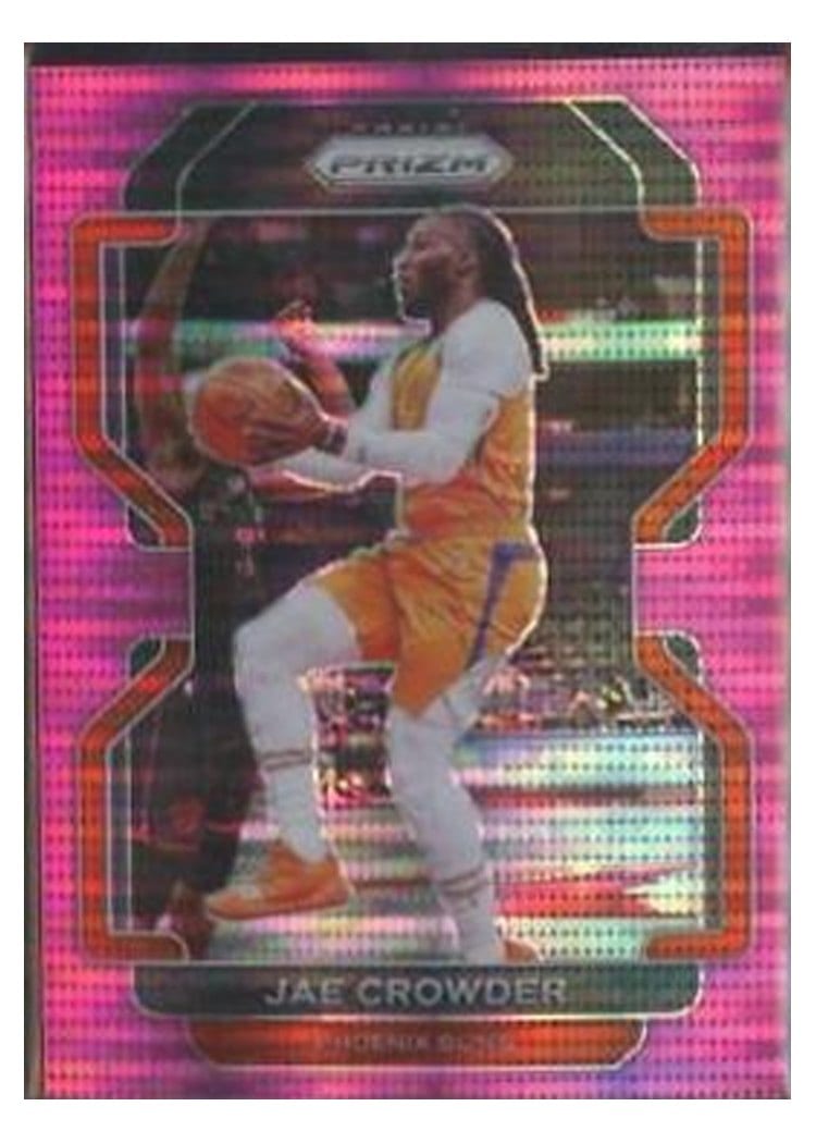 2021-22 Panini Prizm Base Set Jae Crowder #59 card
