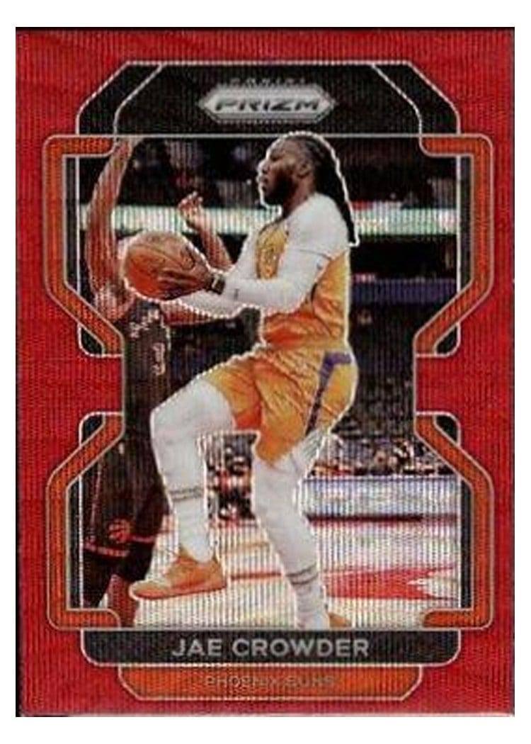 2021-22 Panini Prizm Base Set Jae Crowder #59 card