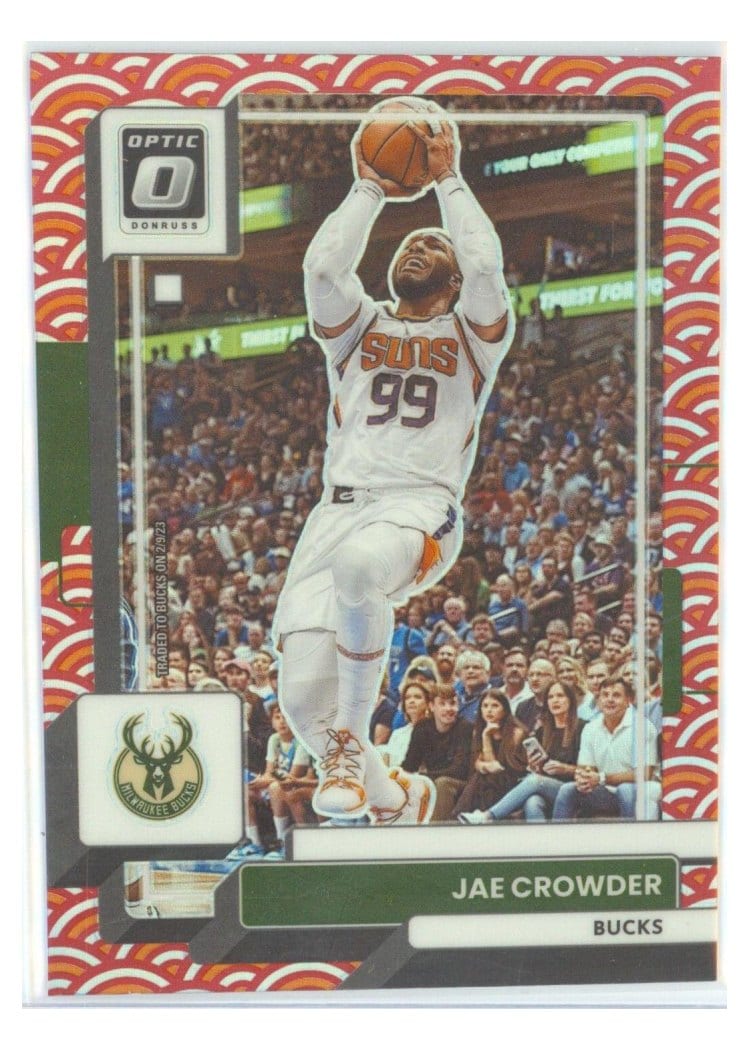 2022-23 Donruss Optic Base Set Jae Crowder #113 card