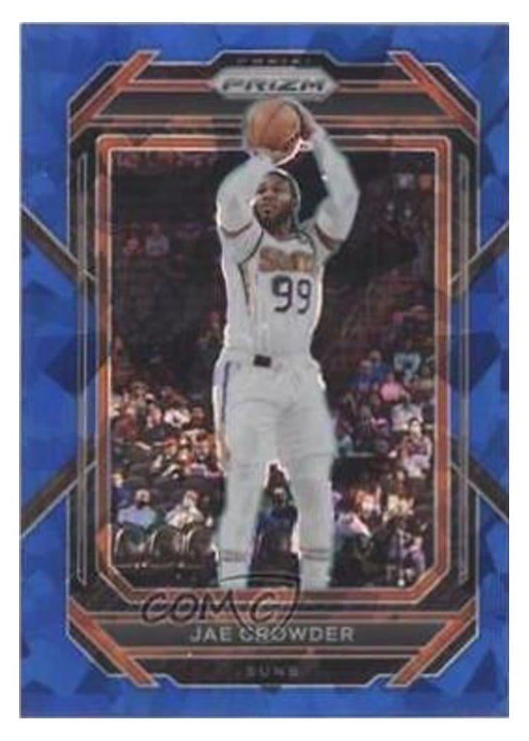 2022-23 Panini Prizm Base Set Jae Crowder #127 card