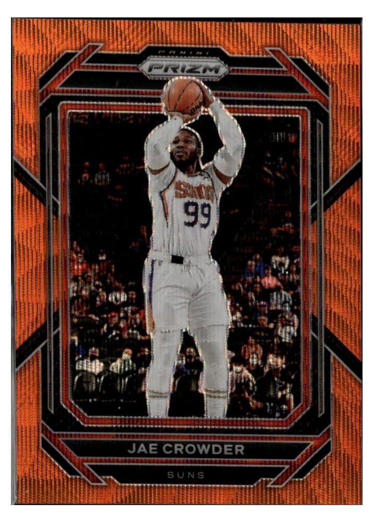 2022-23 Panini Prizm Base Set Jae Crowder #127 card