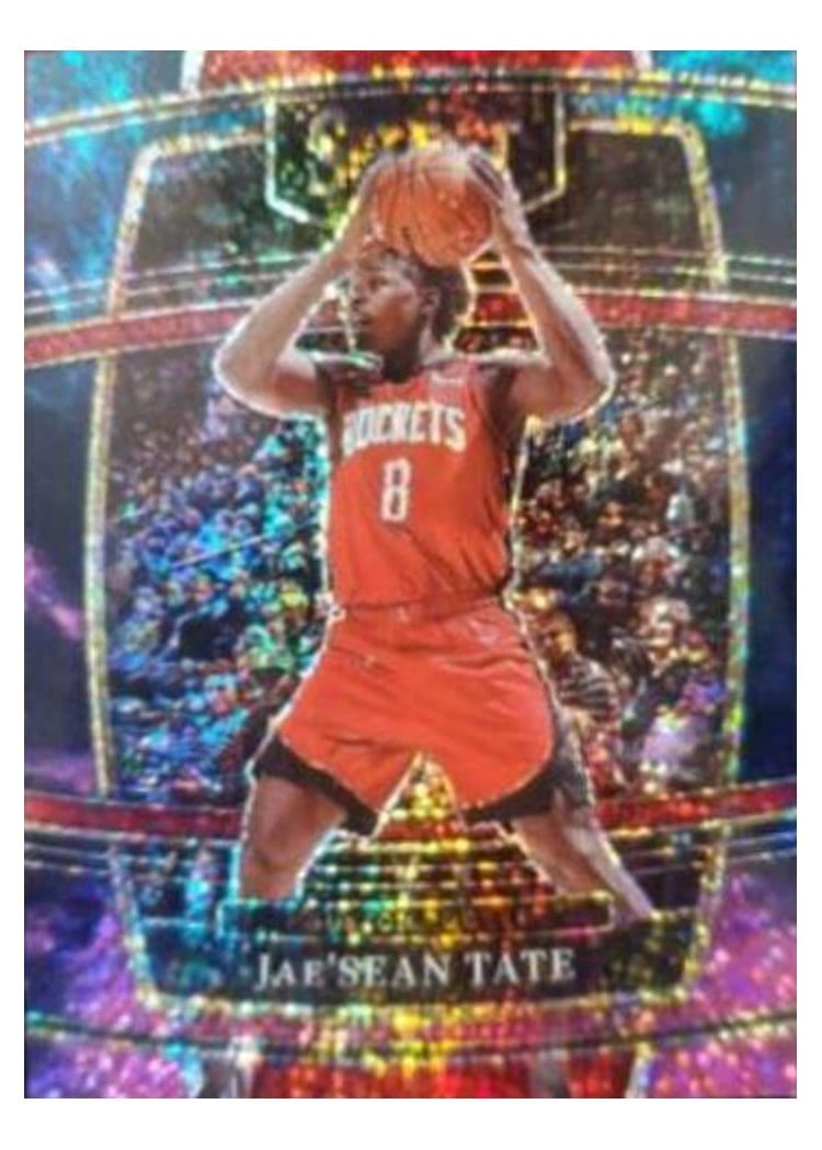 2021-22 Panini Select Base Set Jae'Sean Tate Cosmic Prizm #95 card