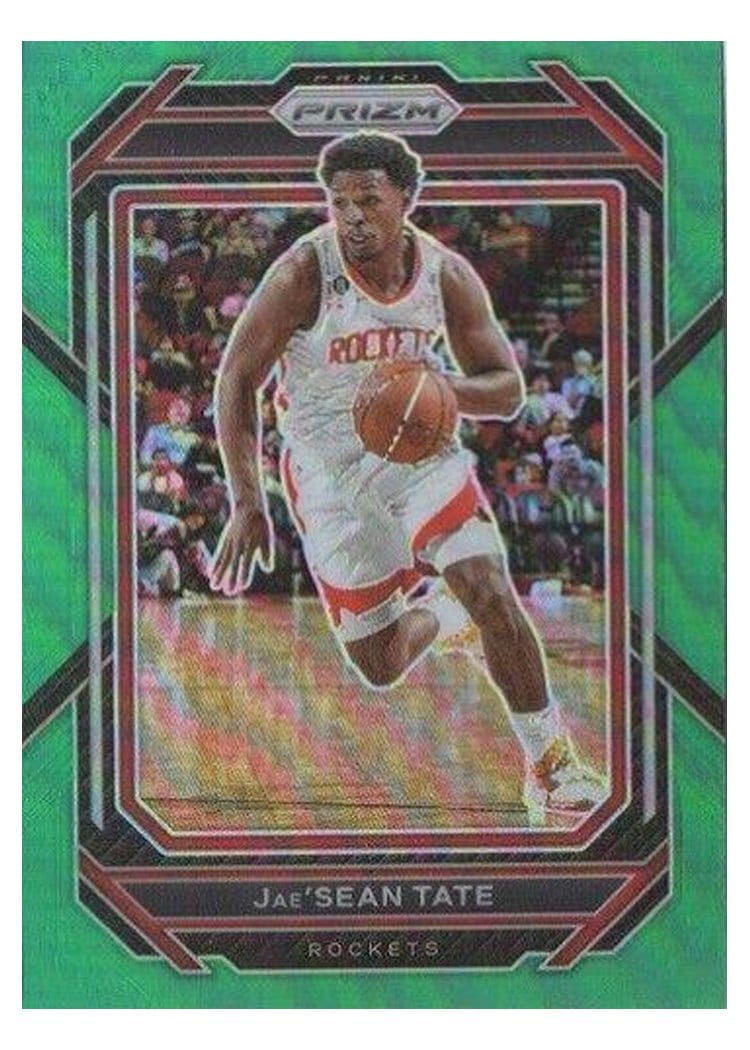 2022-23 Panini Prizm Base Set Jae'Sean Tate #198 card