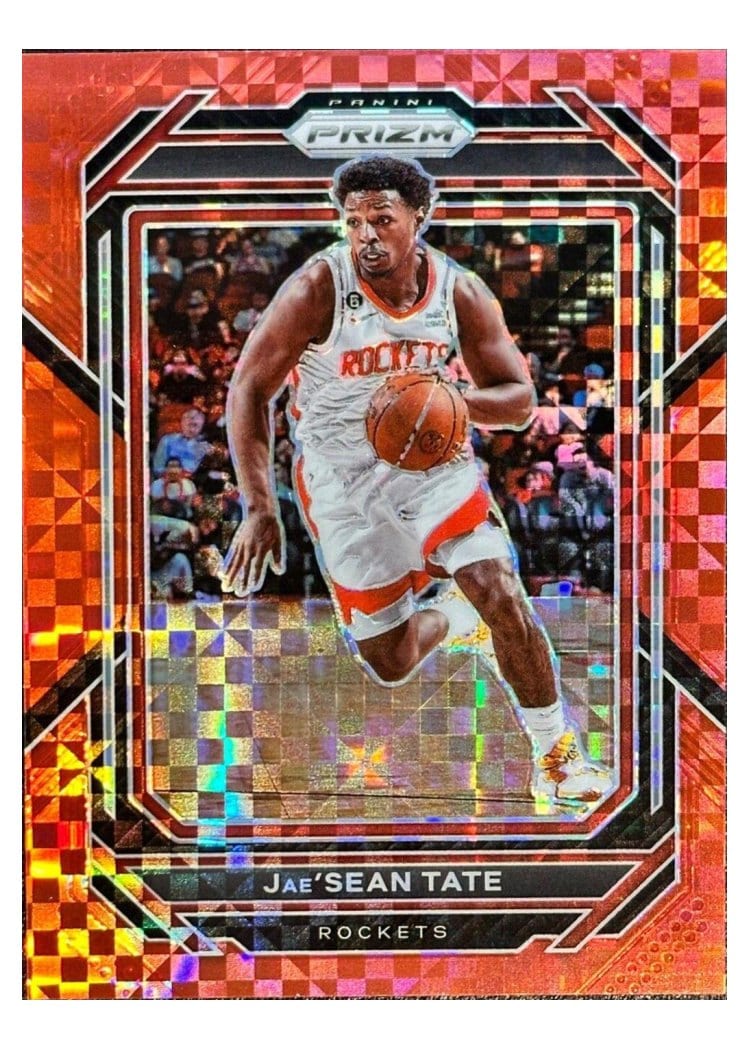 2022-23 Panini Prizm Base Set Jae'Sean Tate #198 card