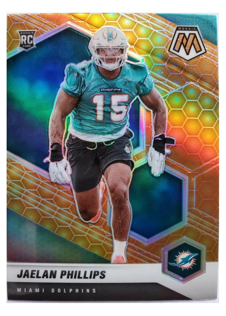 2021 Panini Mosaic Base Set Jaelan Phillips #350 card