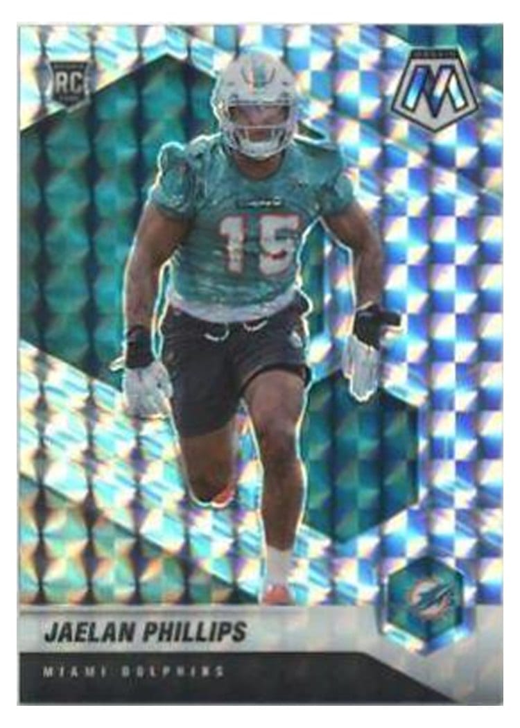 2021 Panini Mosaic Base Set Jaelan Phillips #350 card