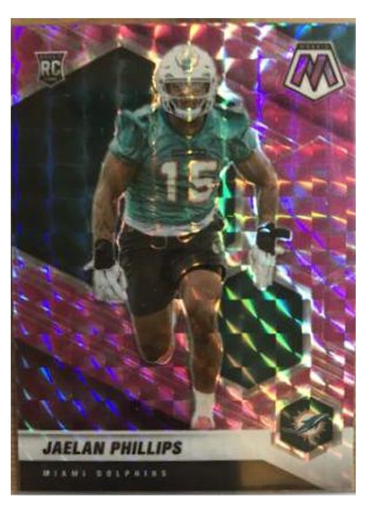 2021 Panini Mosaic Base Set Jaelan Phillips #350 card