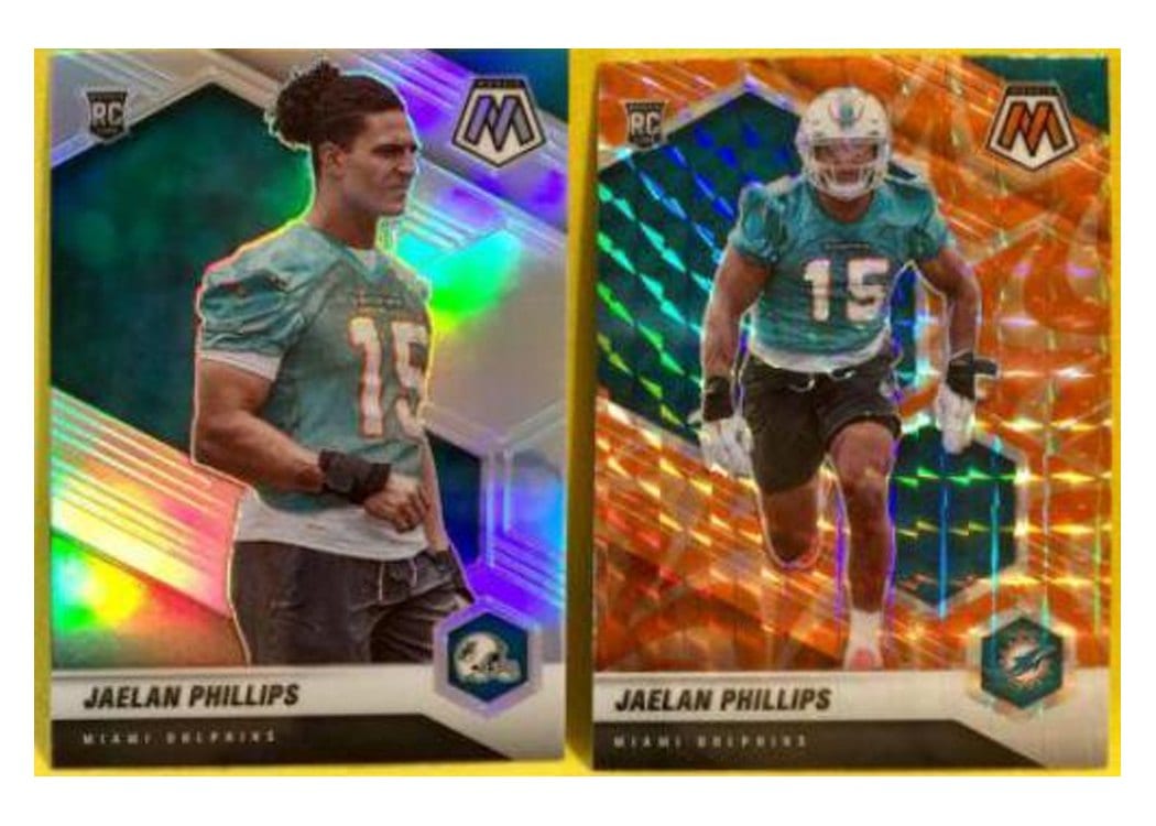 2021 Panini Mosaic Base Set Jaelan Phillips #350 card