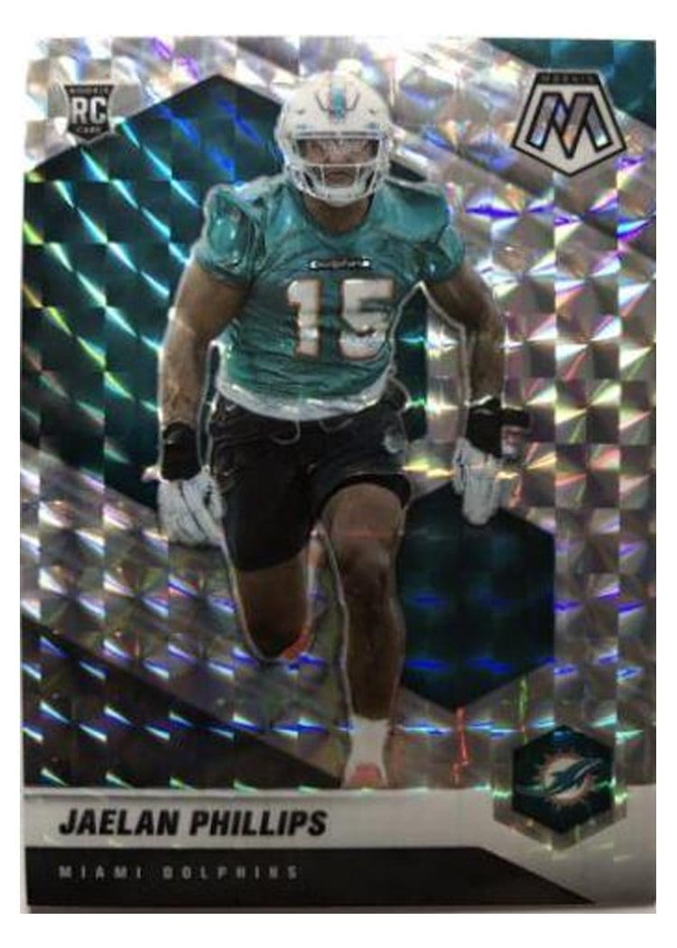 2021 Panini Mosaic Base Set Jaelan Phillips #350 card