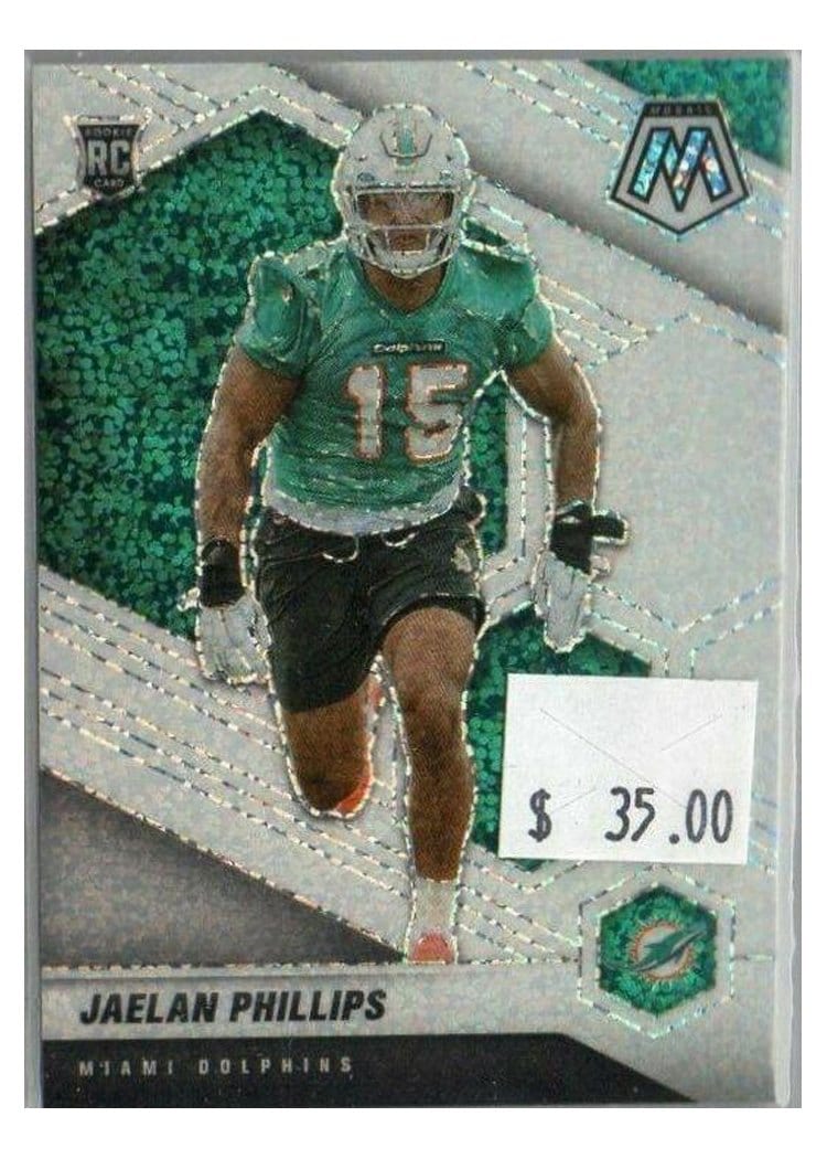 2021 Panini Mosaic Base Set Jaelan Phillips #350 card