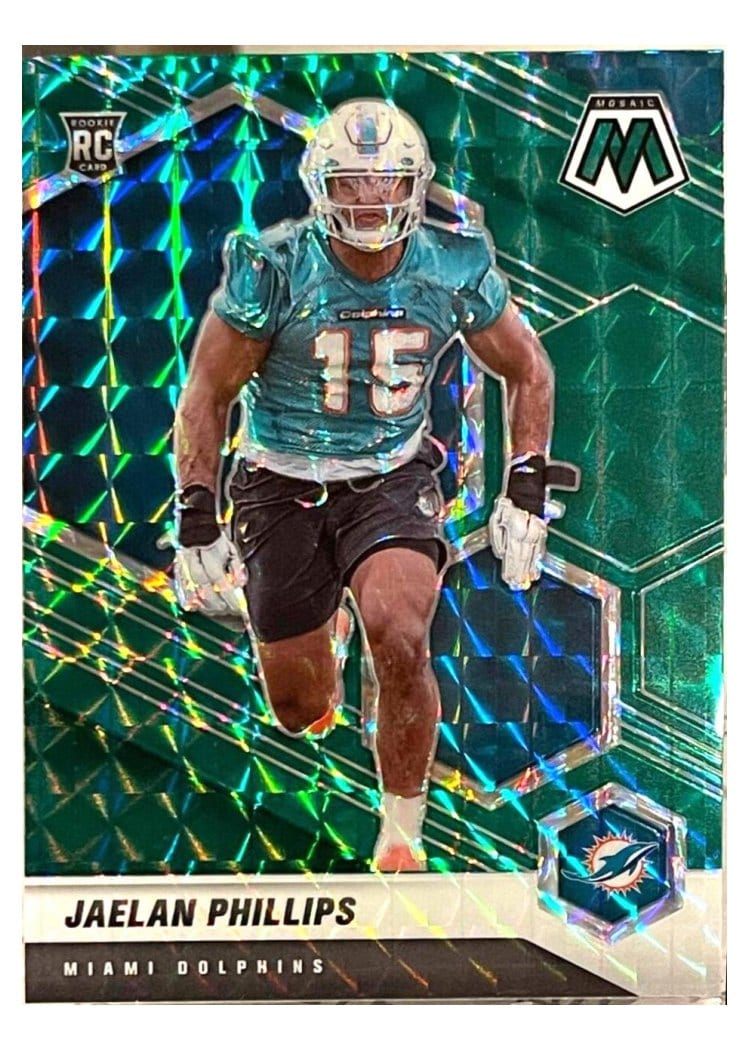 2021 Panini Mosaic Base Set Jaelan Phillips #350 card