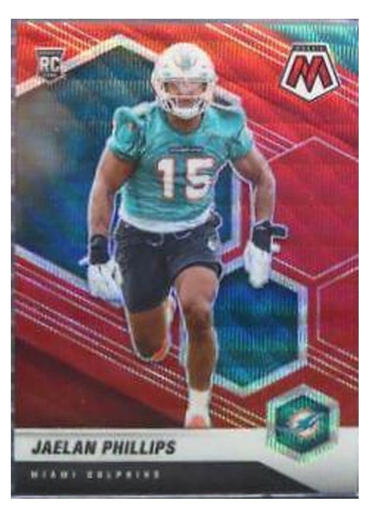 2021 Panini Mosaic Base Set Jaelan Phillips #350 card