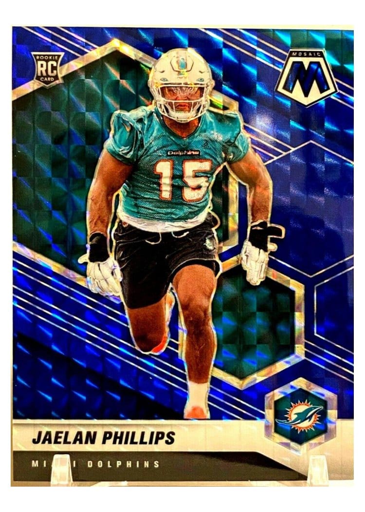 2021 Panini Mosaic Base Set Jaelan Phillips #350 card