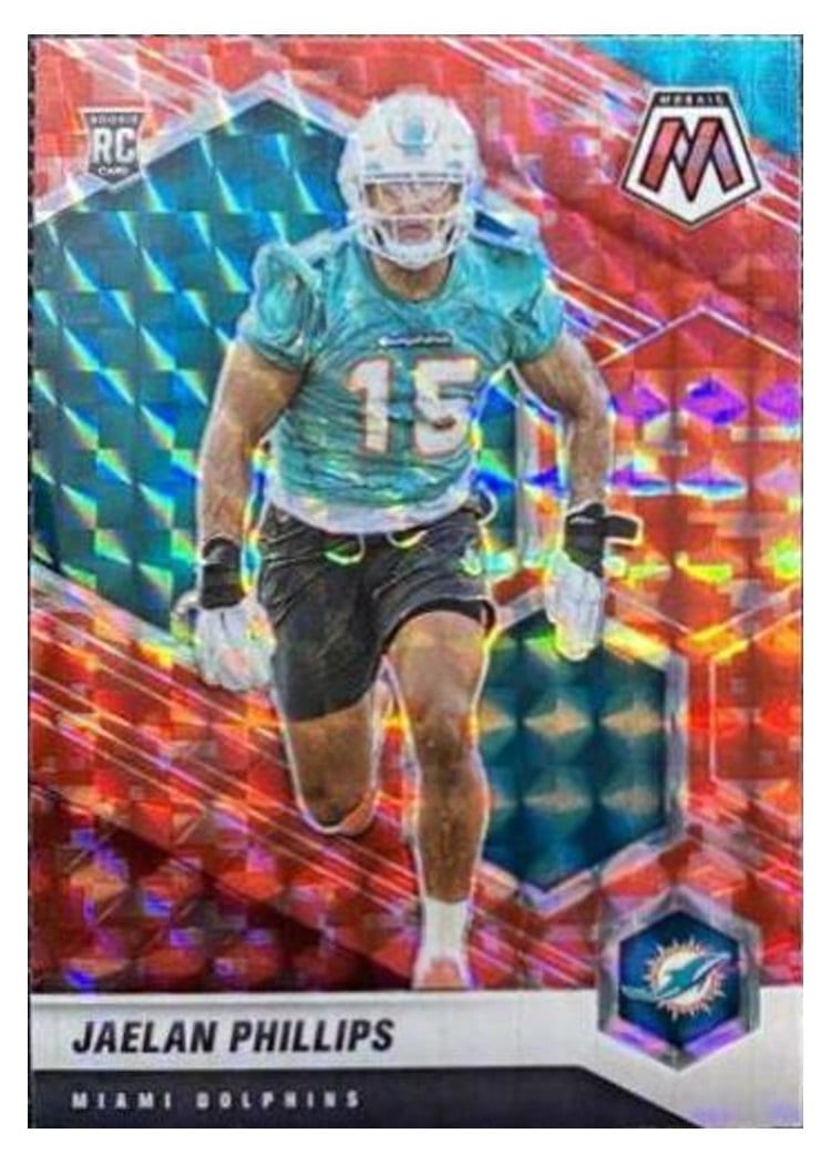 2021 Panini Mosaic Base Set Jaelan Phillips #350 card