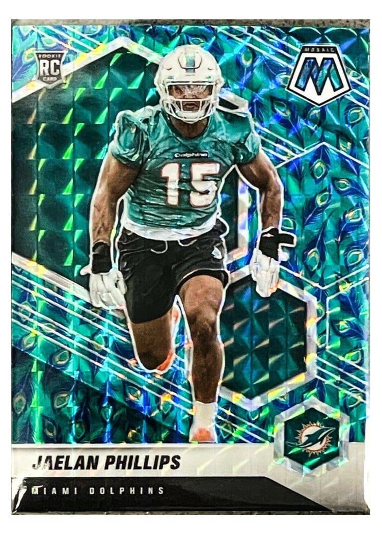 2021 Panini Mosaic Base Set Jaelan Phillips #350 card