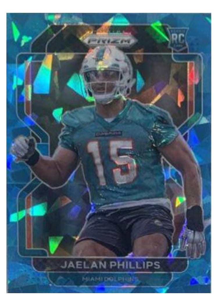 2021 Panini Prizm Base Set Jaelan Phillips #377 card