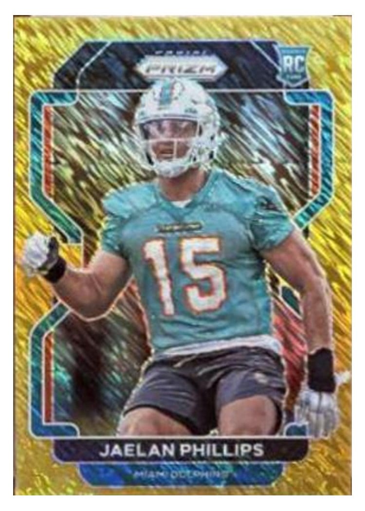 2021 Panini Prizm Base Set Jaelan Phillips #377 card