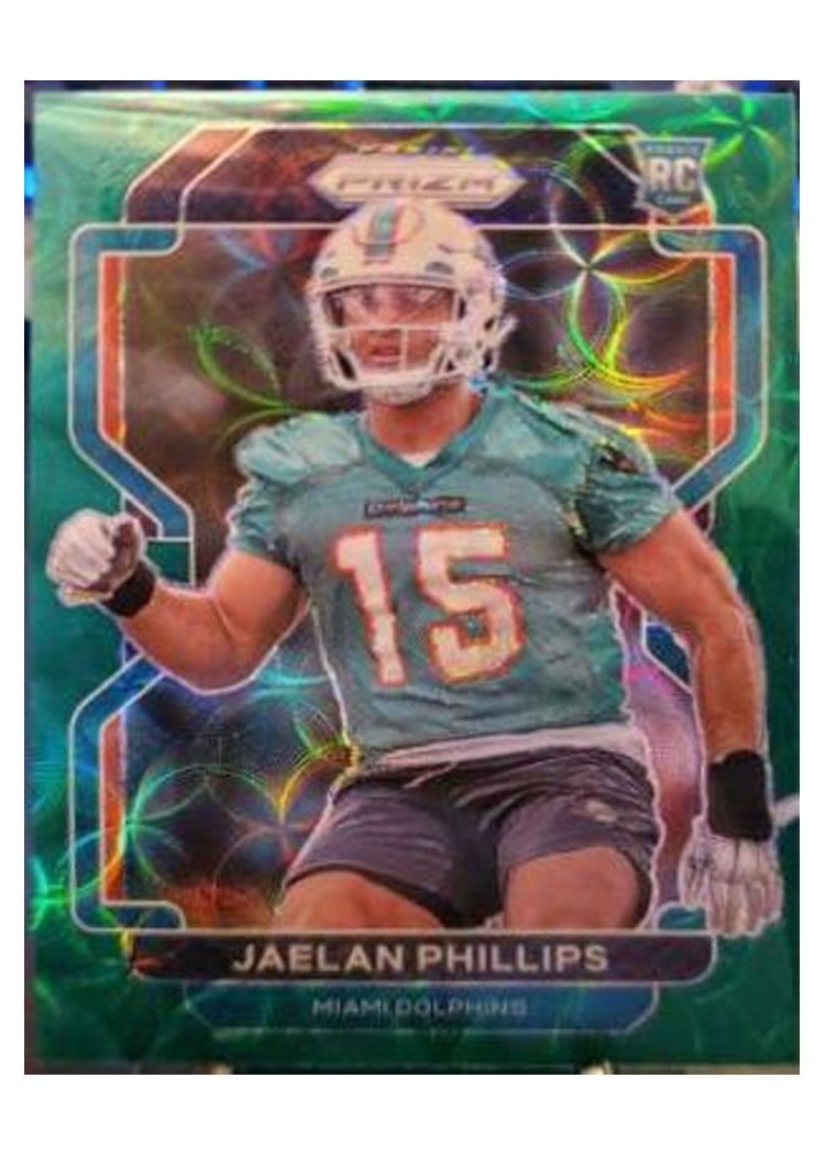 2021 Panini Prizm Base Set Jaelan Phillips #377 card