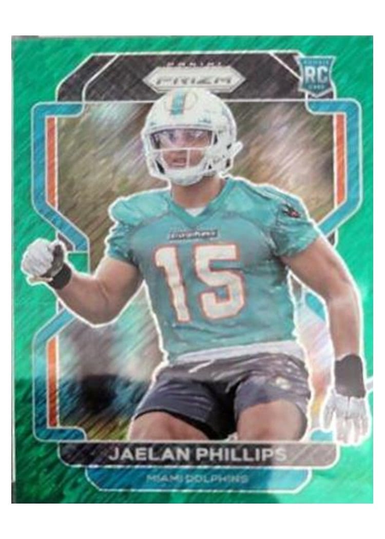 2021 Panini Prizm Base Set Jaelan Phillips #377 card