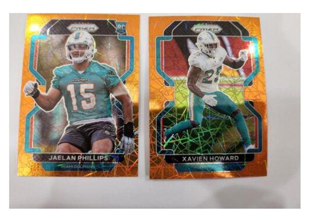 2021 Panini Prizm Base Set Jaelan Phillips #377 card