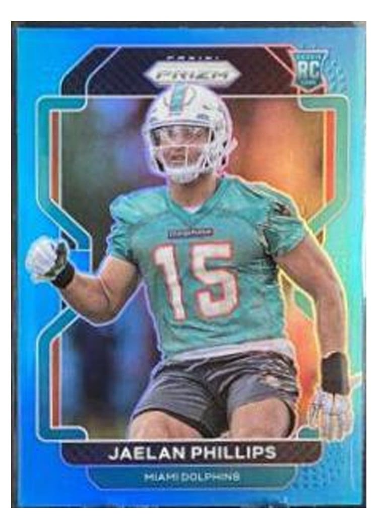2021 Panini Prizm Base Set Jaelan Phillips #377 card