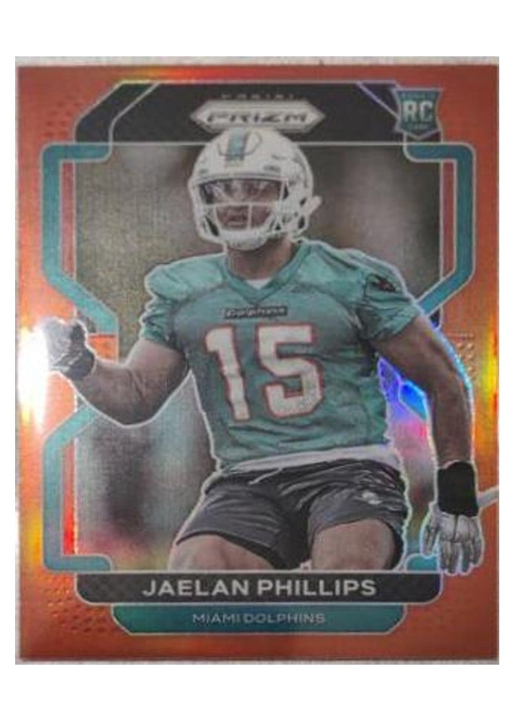 2021 Panini Prizm Base Set Jaelan Phillips #377 card