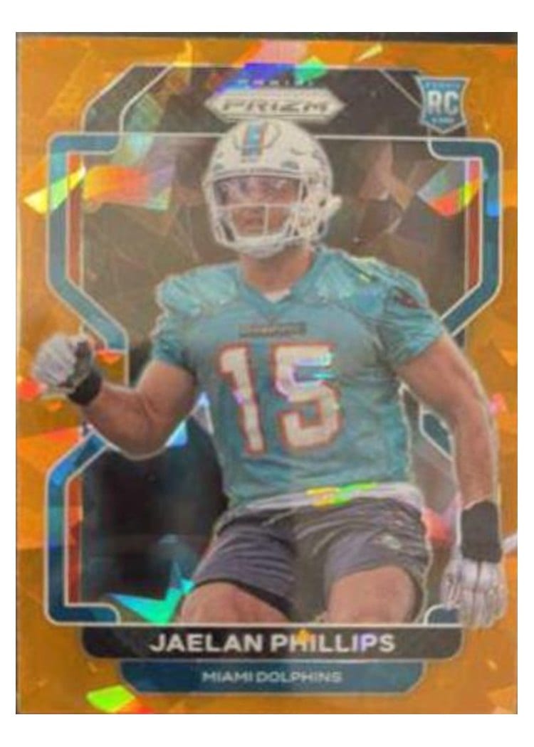 2021 Panini Prizm Base Set Jaelan Phillips #377 card
