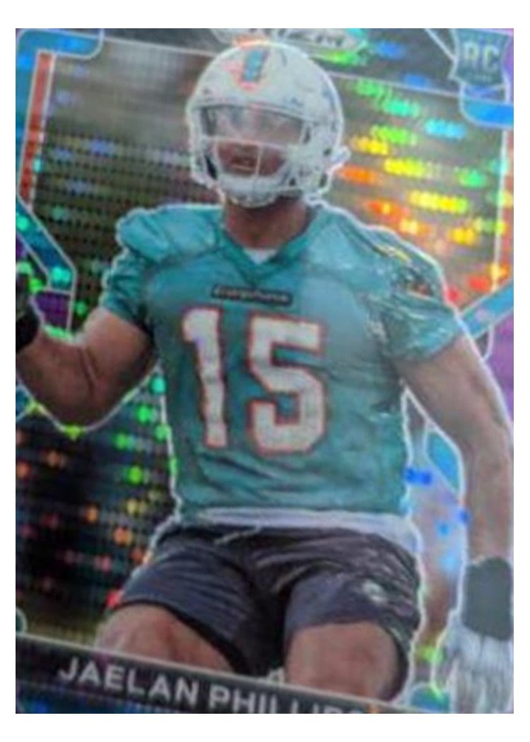 2021 Panini Prizm Base Set Jaelan Phillips #377 card