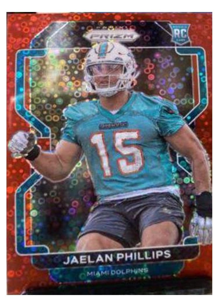 2021 Panini Prizm Base Set Jaelan Phillips #377 card
