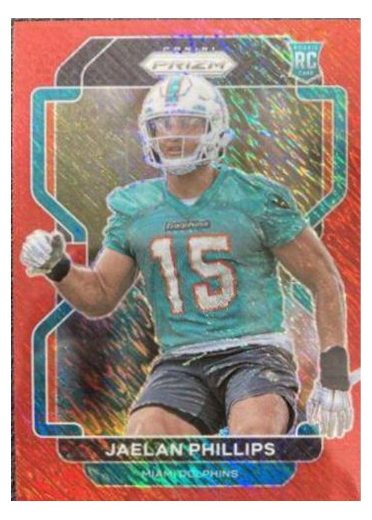 2021 Panini Prizm Base Set Jaelan Phillips #377 card